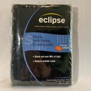 Eclipse Thermaback Blackout Curtain One Grid Dobby Panel